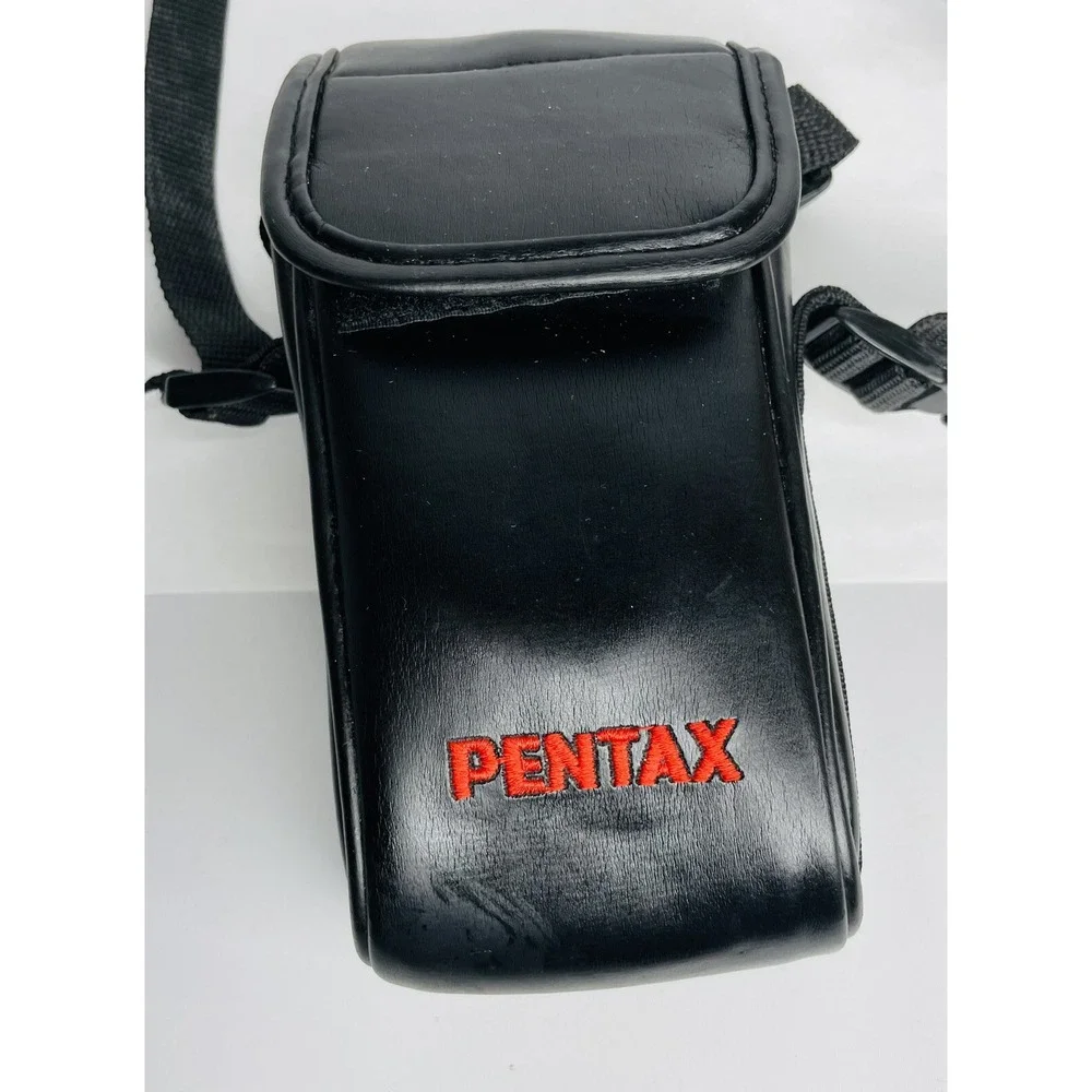 Pentax Zoom 90-WR 35mm Point & Shoot Weather Resistance Camera Remote and Case